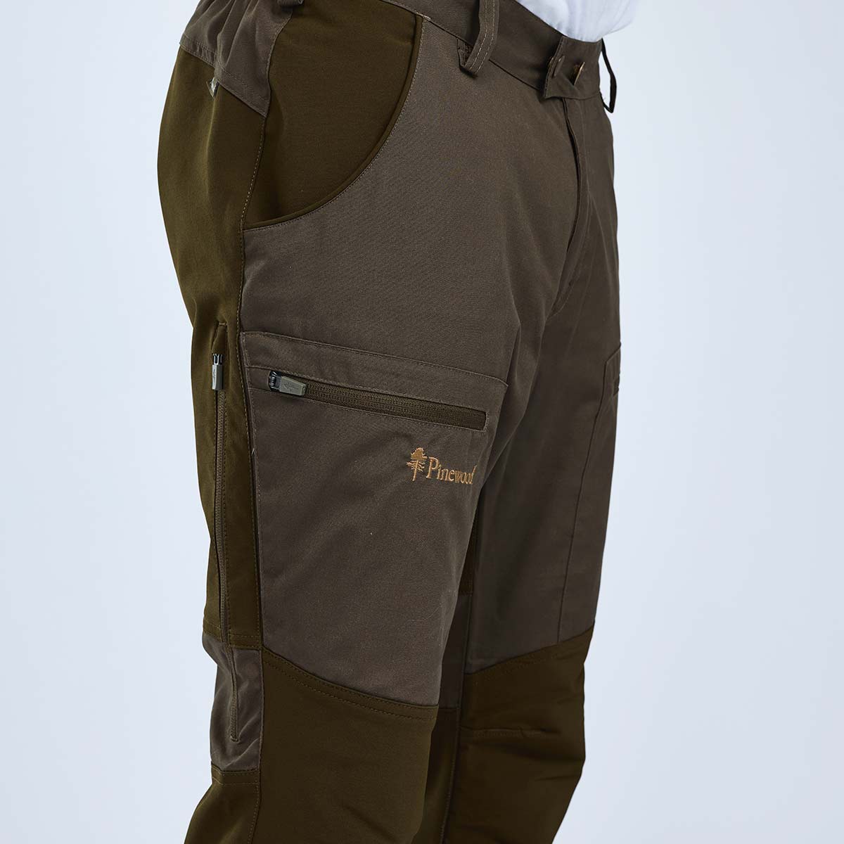 Pinewood Caribou TC Trousers - Dark Olive