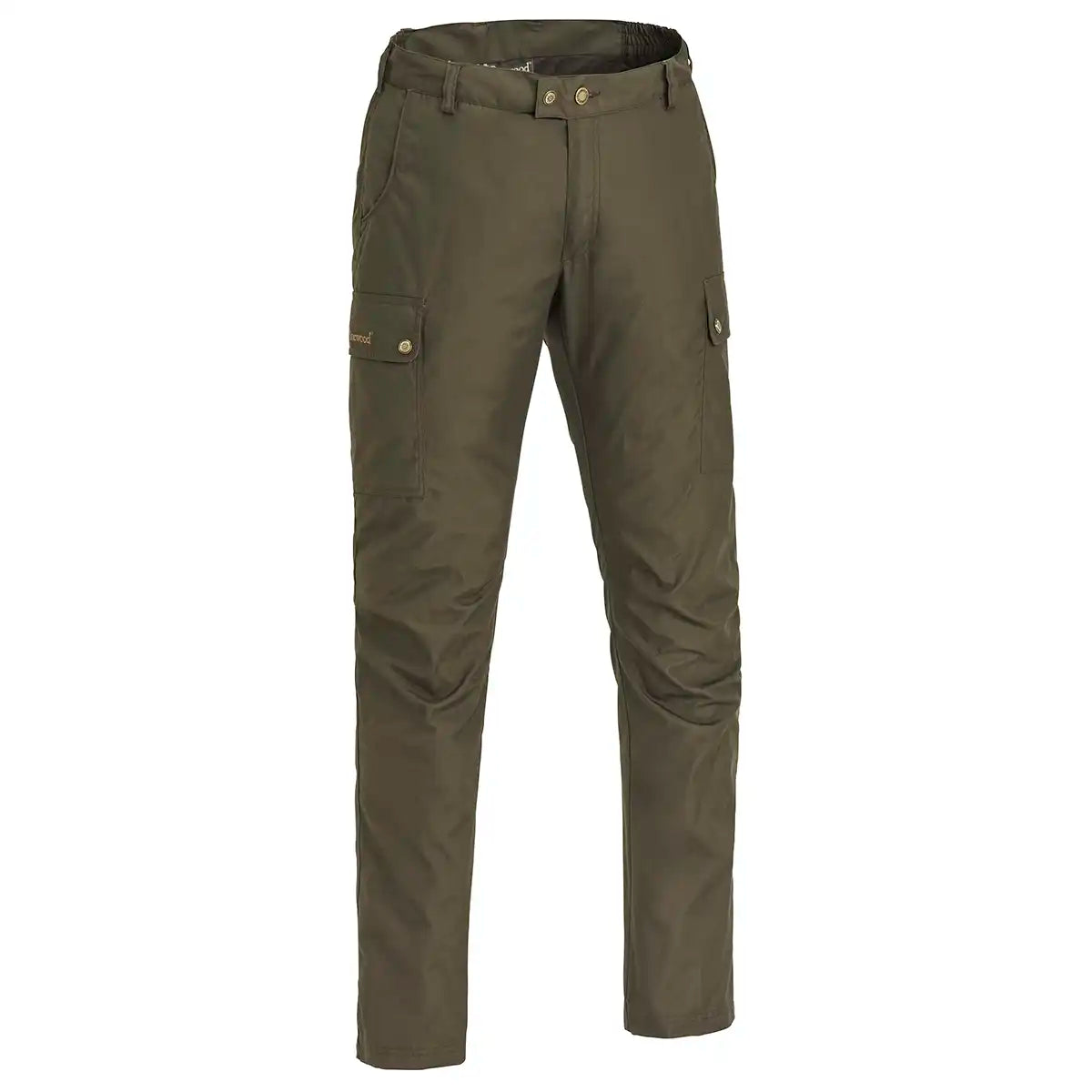 Pinewood Finnveden Classic Trousers - Dark Olive - Front