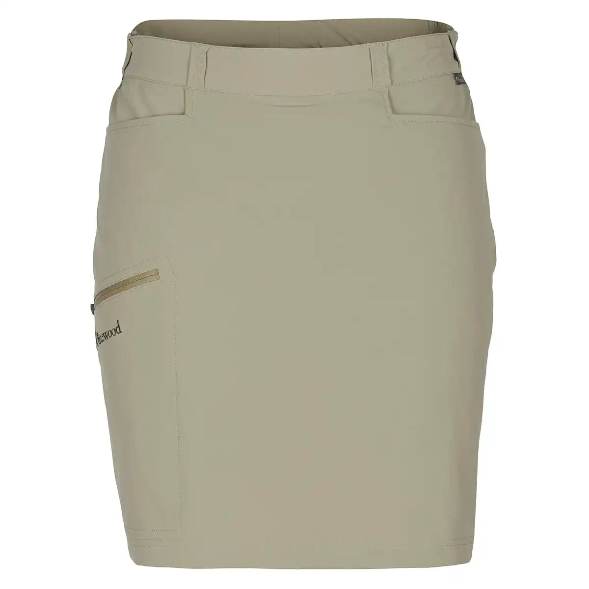 Pinewood Finnveden Hiking Skort- Light Khaki- Front