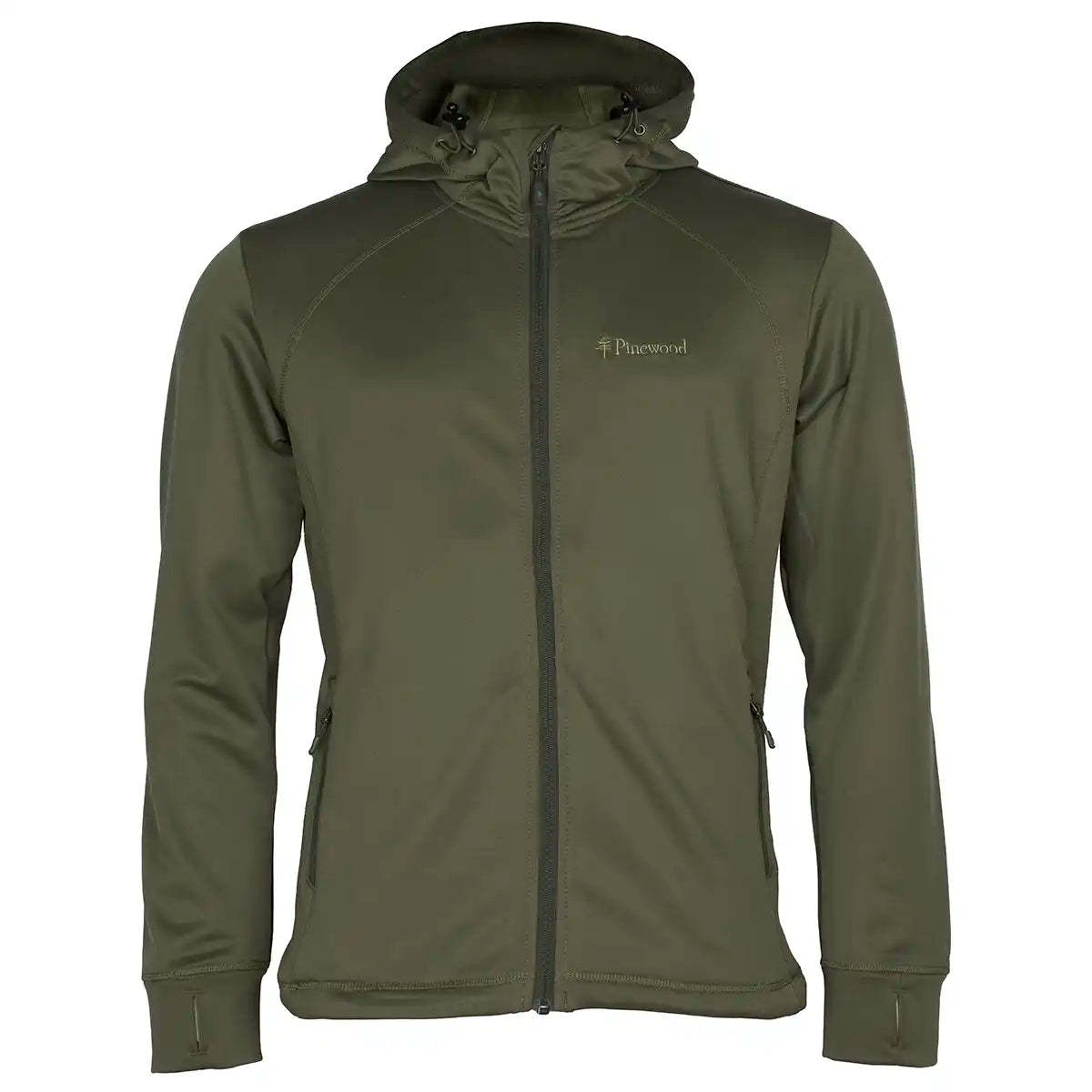 Pinewood Finnveden Hoodie - Olive - Front