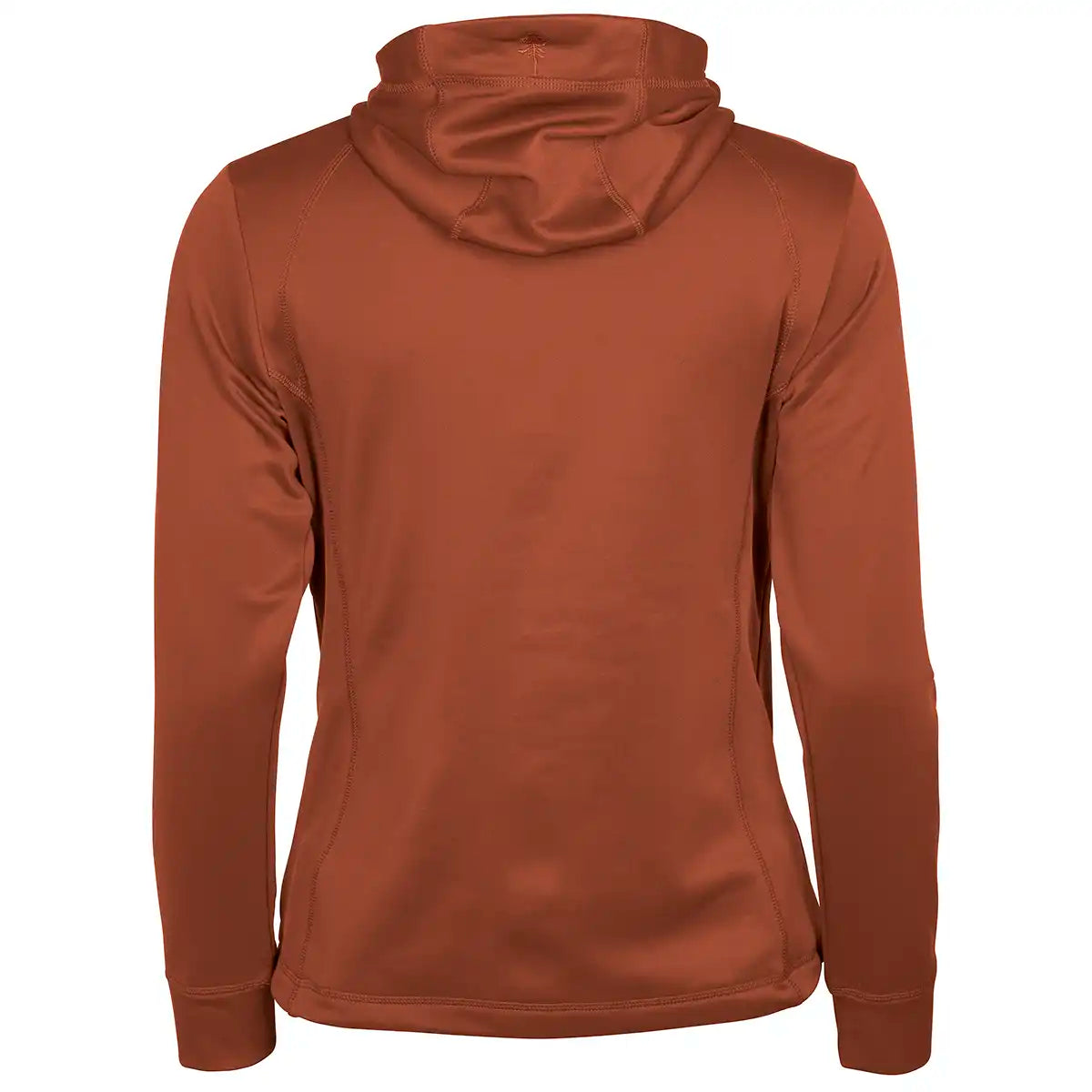 Pinewood Finnveden Women's Hoodie- Terracotta- Back