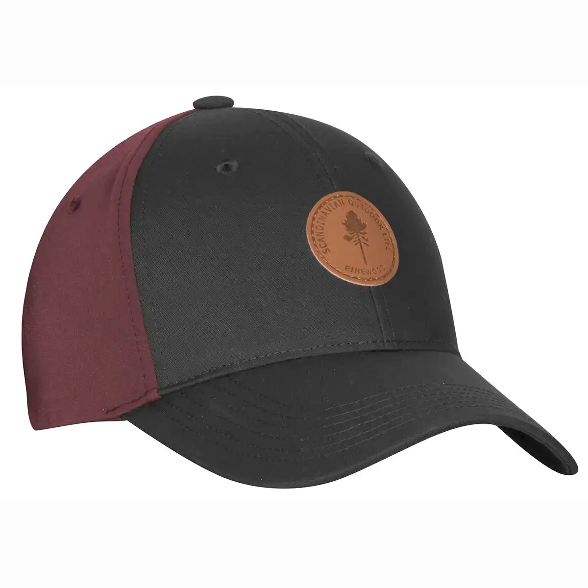 Pinewood Finnveden Hybrid Cap - Earth Plum Dark/Anthracite - Front