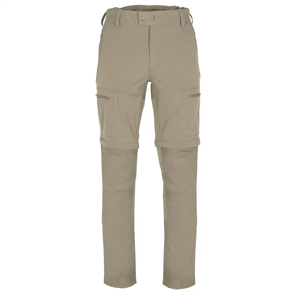 Pinewood Finnveden Hybrid Zip-Off Trousers - Light Khaki - Front