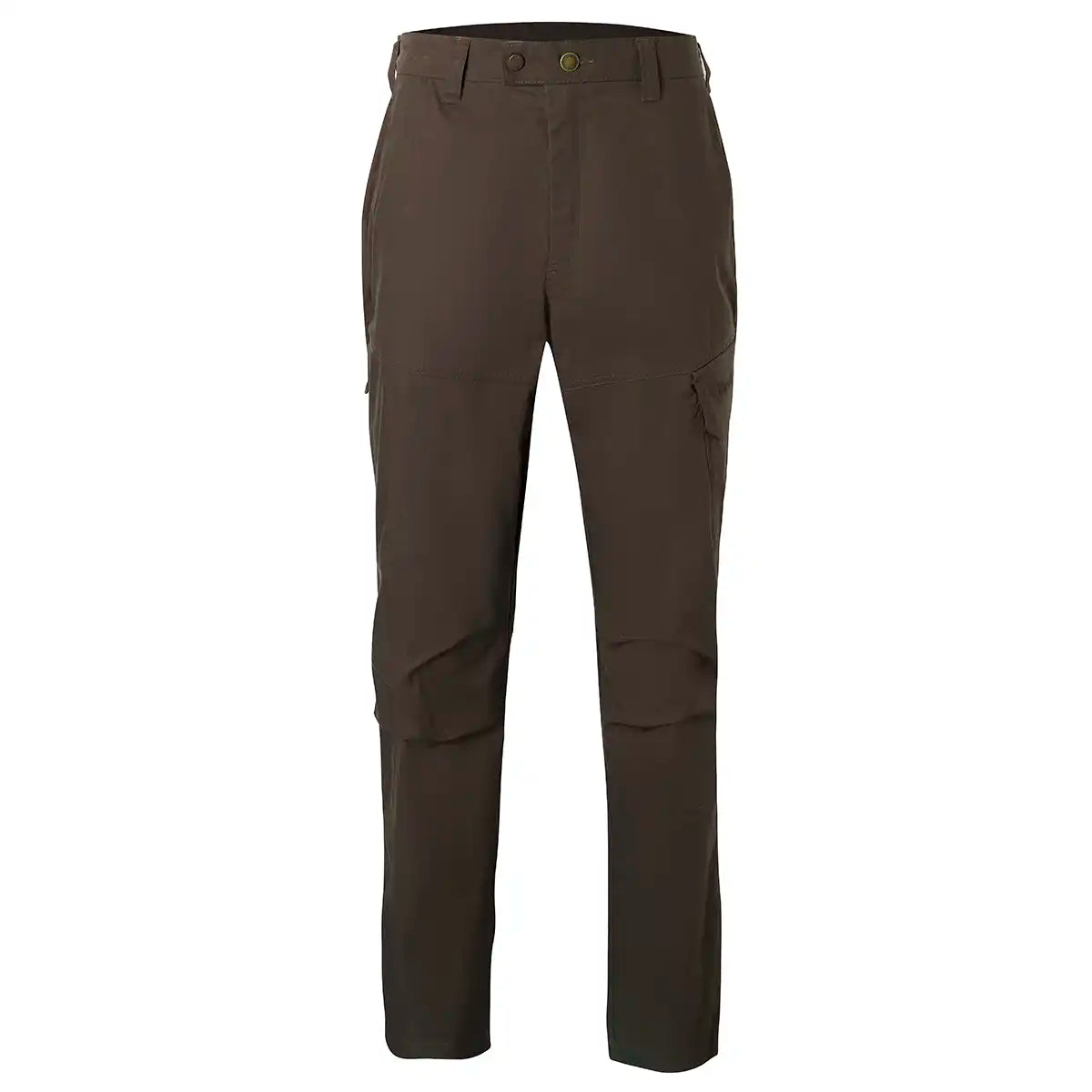 Pinewood Finnveden Outdoor Trousers - Dark Brown - Front