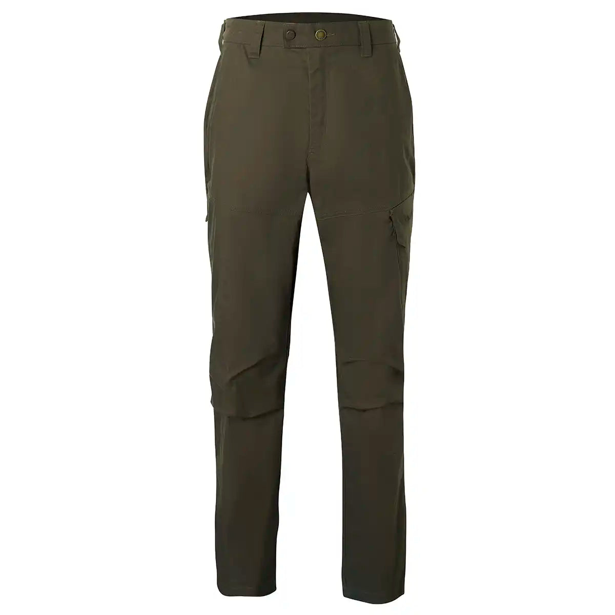 Pinewood Finnveden Outdoor Trousers - Dark Olive - Front