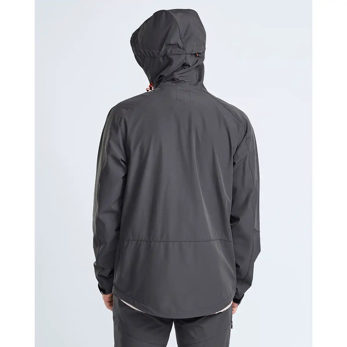 Pinewood Finnveden Sports Light Jacket - Ash Grey - Worn By Model - Rear