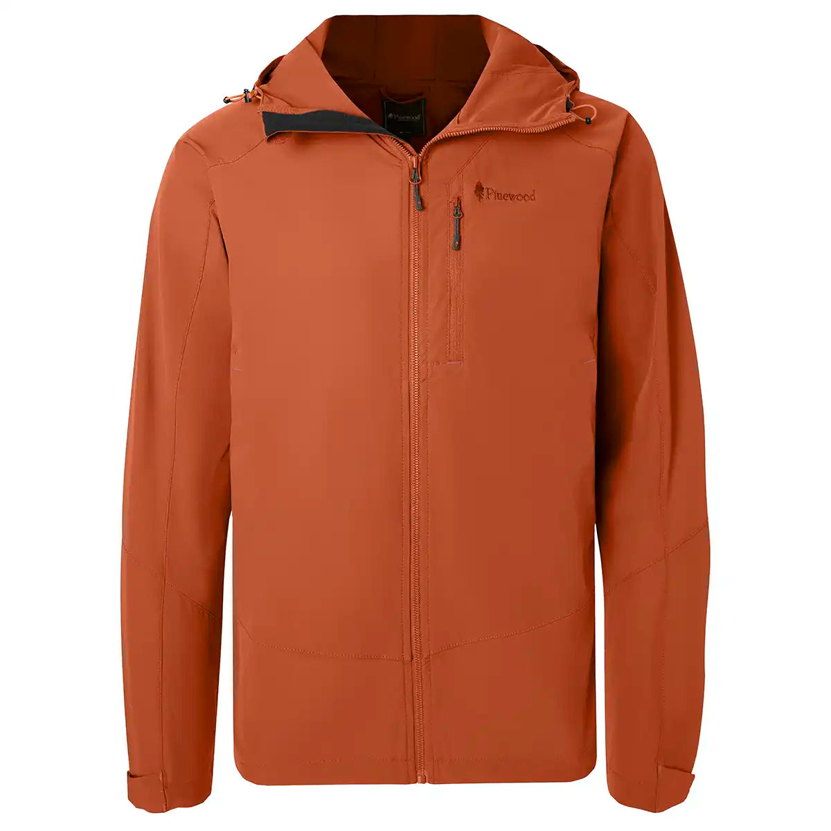 Pinewood Finnveden Sports Light Jacket - Burned Orange - Font