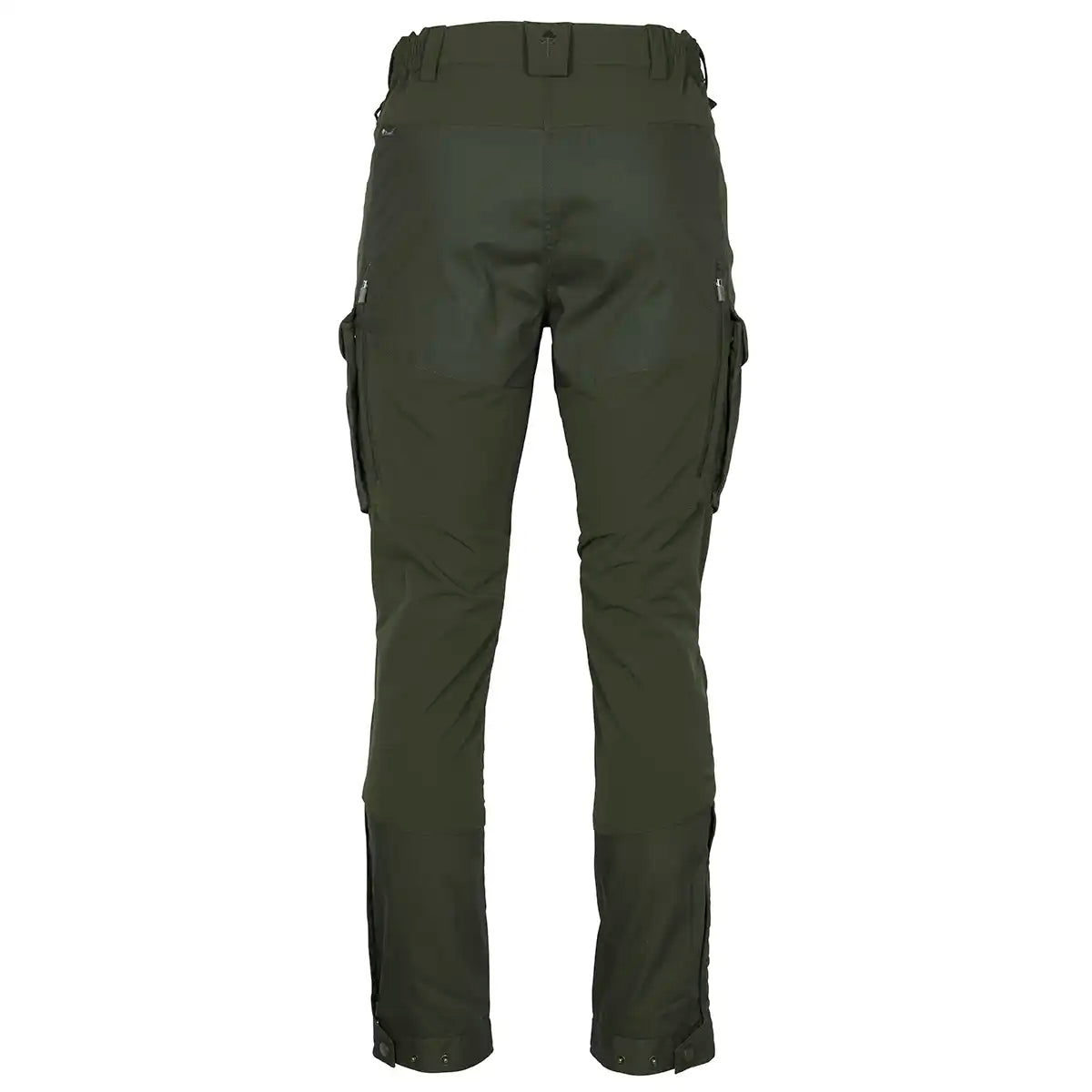 Pinewood Dog Sports Womens Trainer Trousers- Moss Green- back