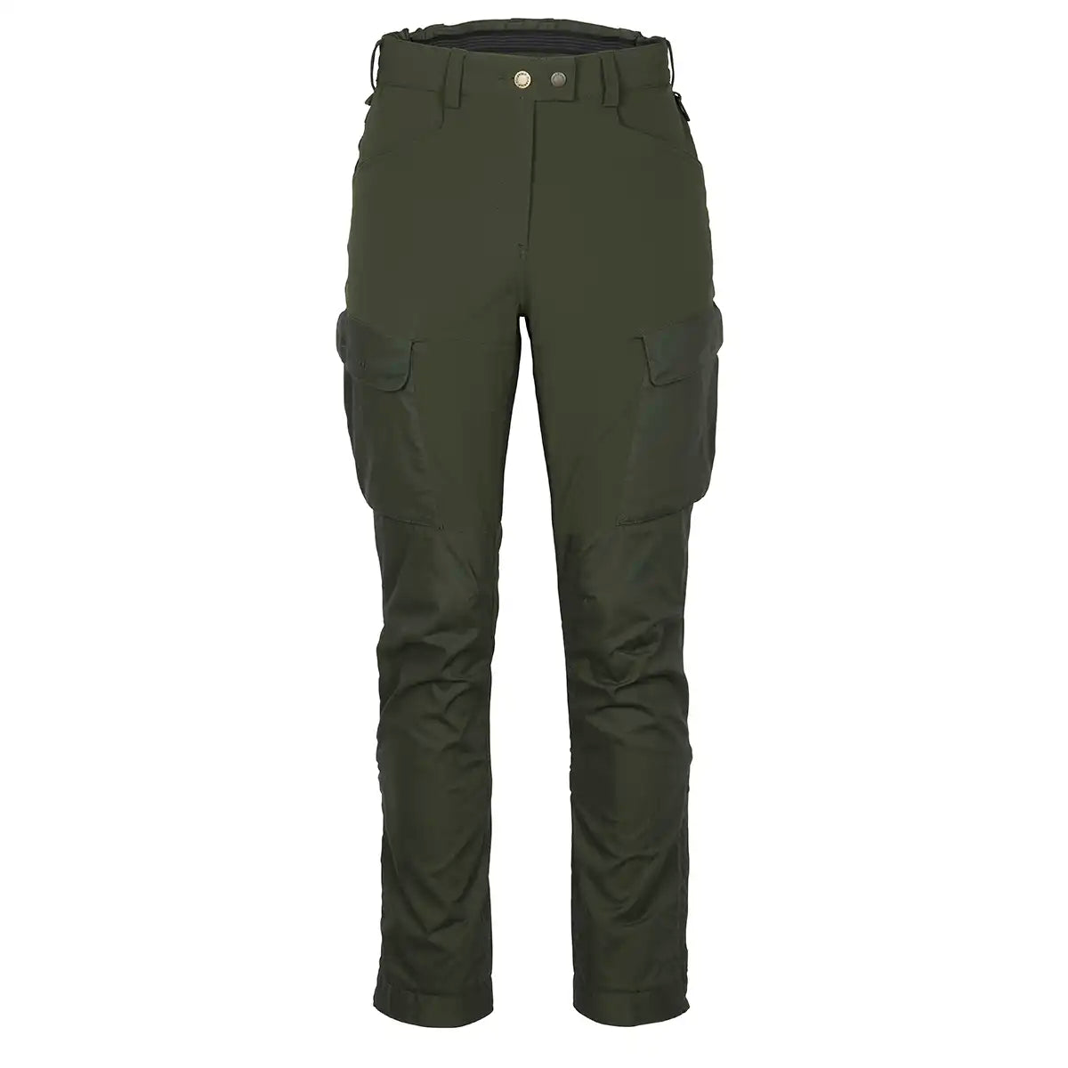 Pinewood Dog Sports Womens Trainer Trousers- Moss Green- front