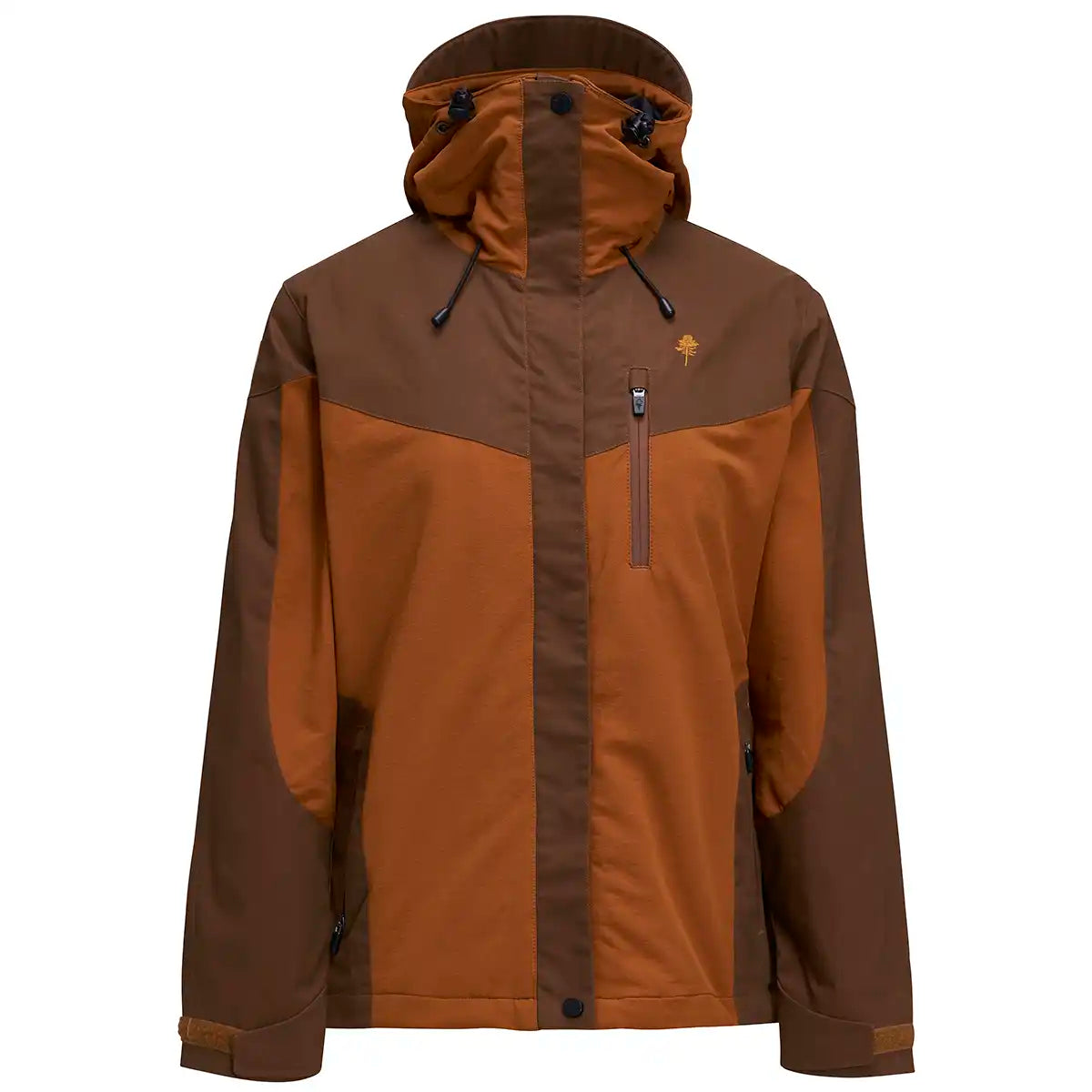 Pinewood Women's Finnveden Hybrid Extreme Jacket - Fudge/Nougat - Front
