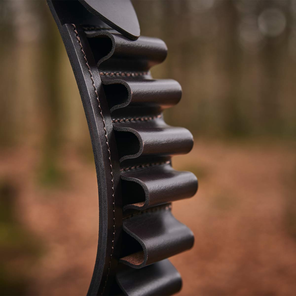 Chatham Premium Pull Up Leather 12 Gauge Cartridge Belt - Lifestyle