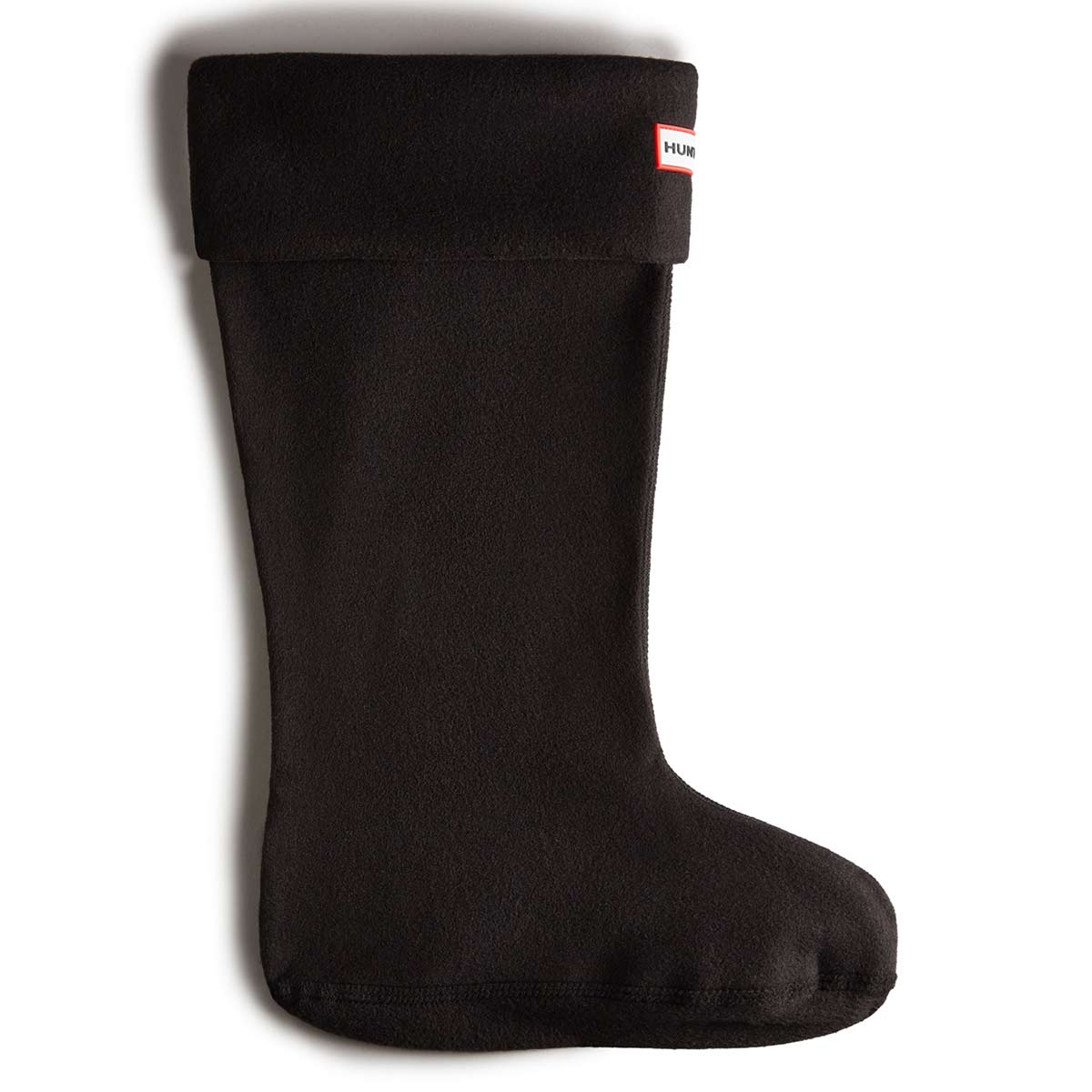 Hunter Recycled Fleece Tall Boot Socks - Black