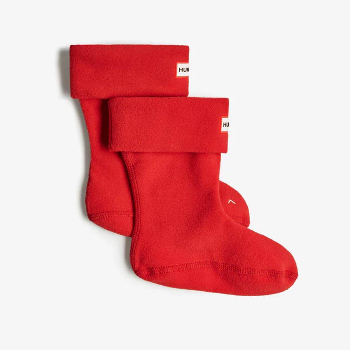 Hunter Recycled Fleece Tall Boot Socks - Military Red