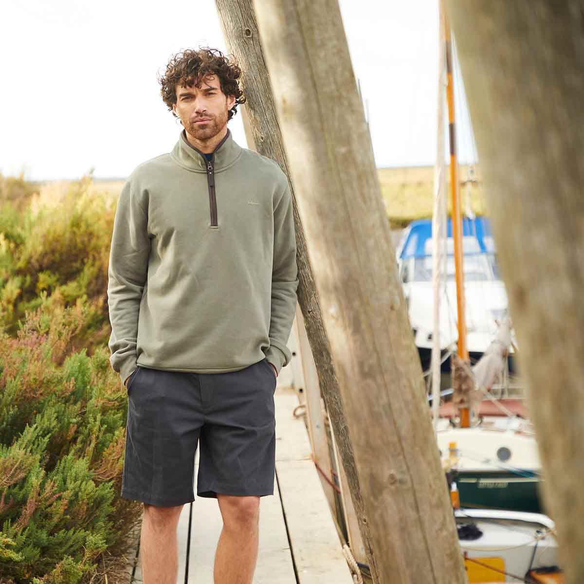 Ridgeline Brancaster Zip Top - Model