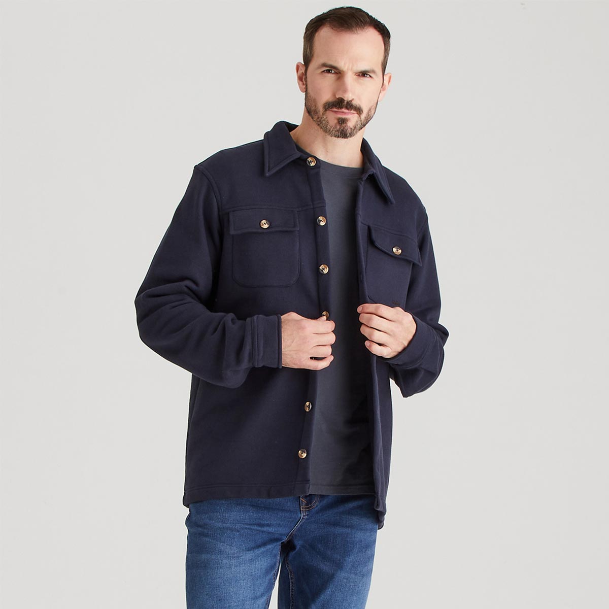 Ridgeline Burnham Work Shirt - Navy