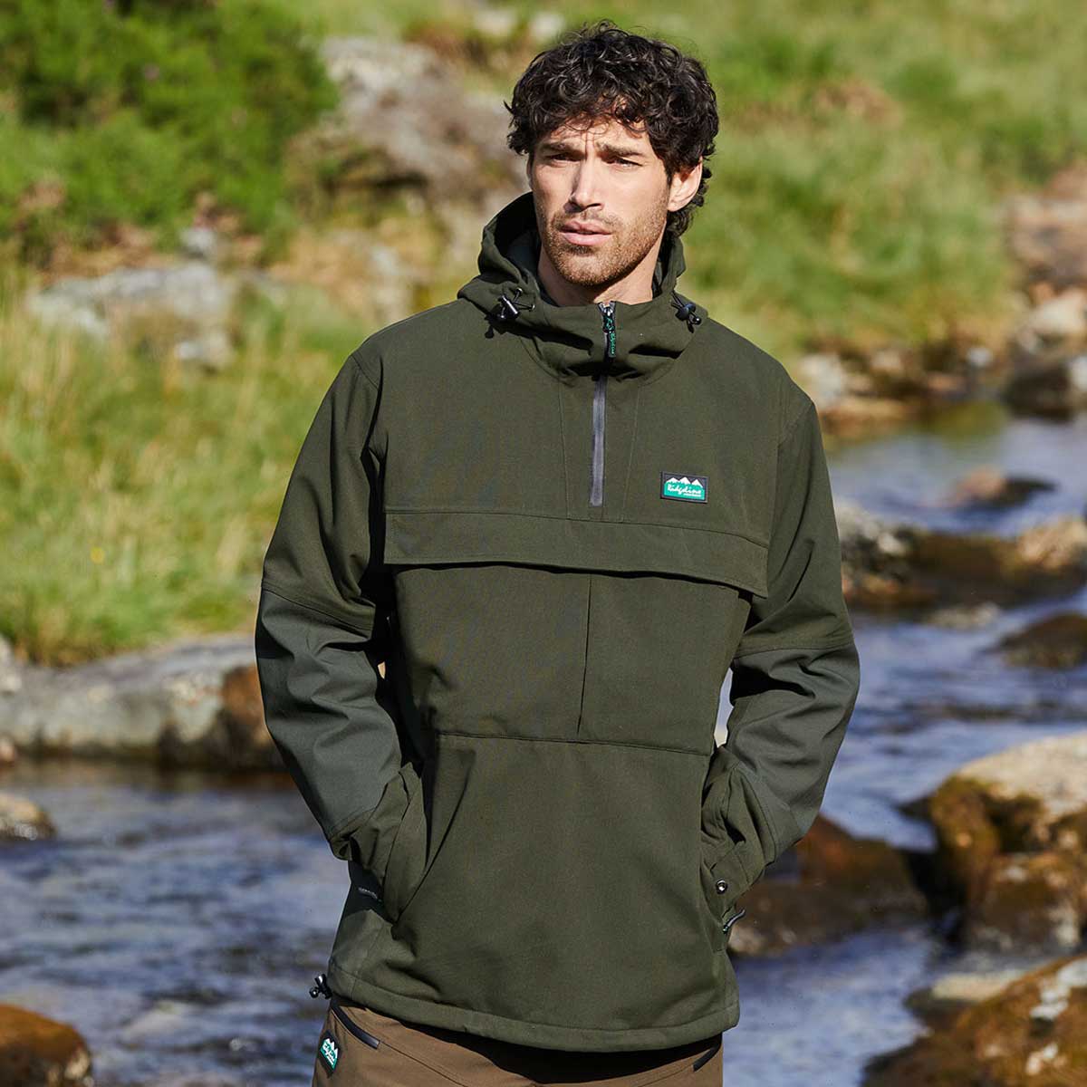 Ridgeline Men's Cambrian Smock - Deep Forest