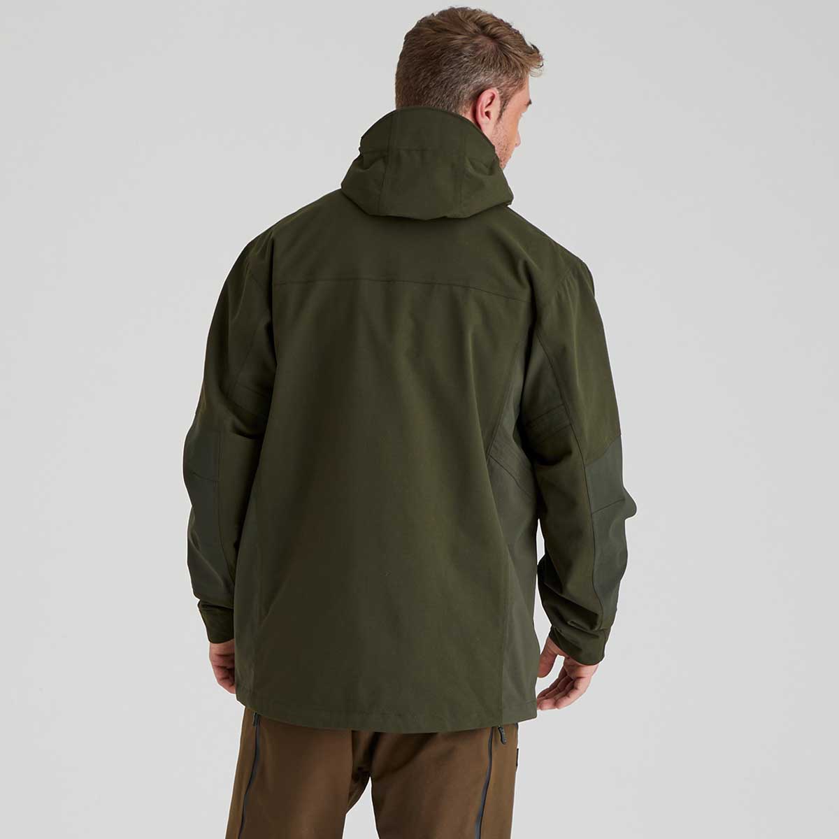 Ridgeline Men's Cambrian Smock - Deep Forest - Rear