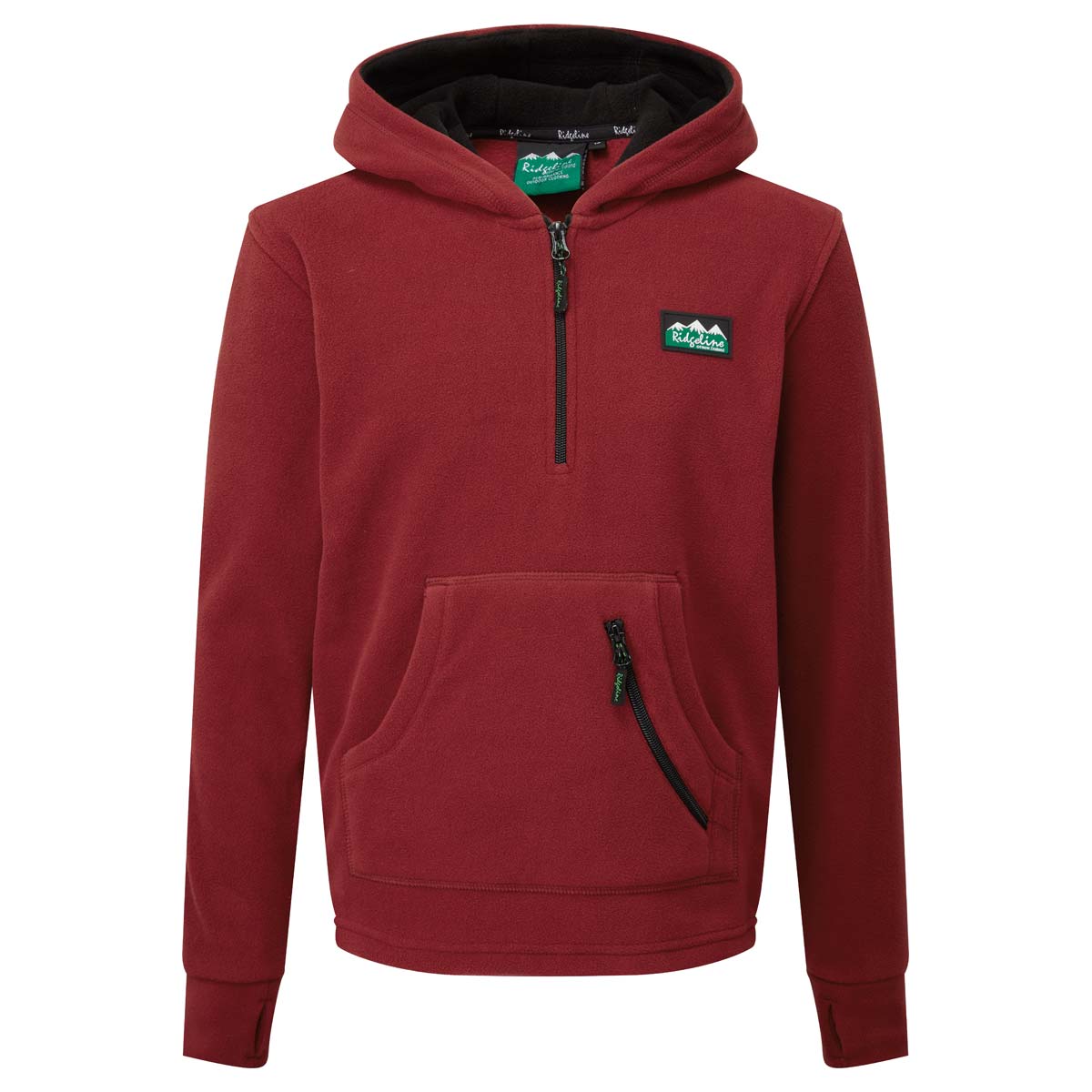 Ridgeline Kids Ballistic Hoodie - Rhubarb