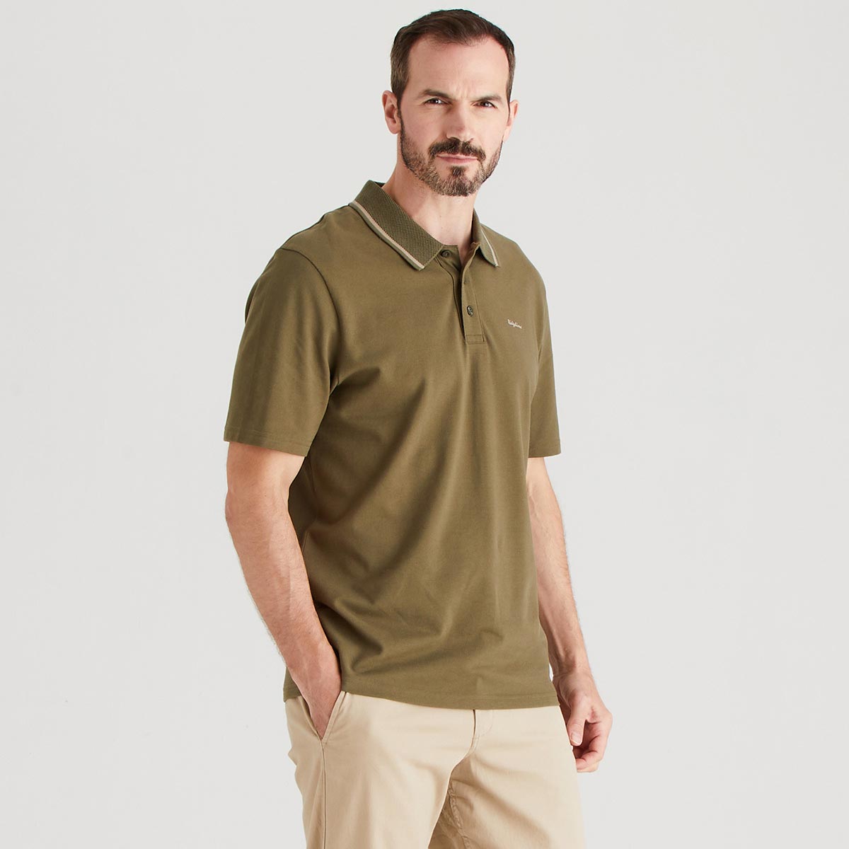 Ridgeline Kilworth Men's Polo Top - Ivy Green