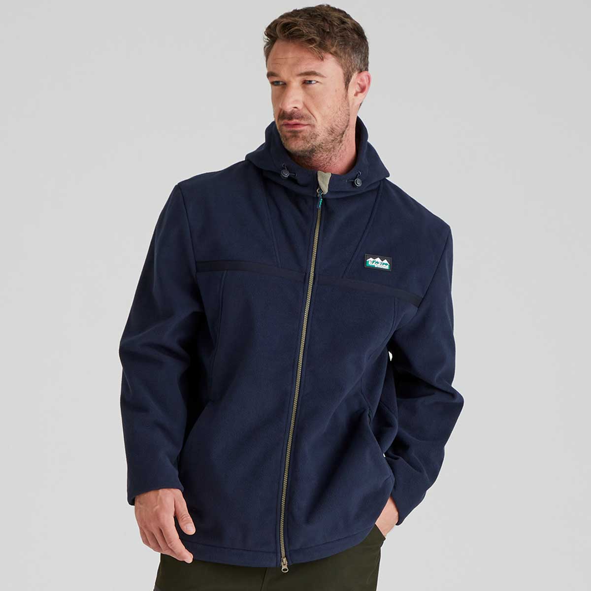 Ridgeline Kodiak Men's Fleece Jacket - Navy