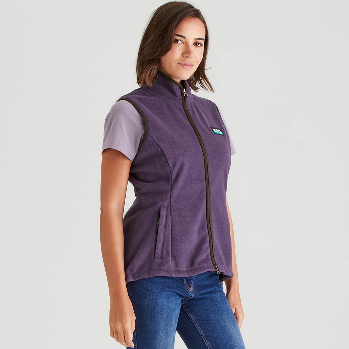 Ridgeline Kodiak Women's Fleece Gilet - Nightshade