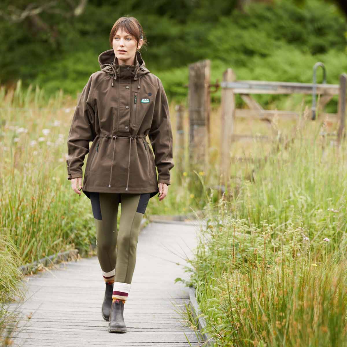 Ridgeline Ladies Jeggings - Brumby Leggings in Ivy Green