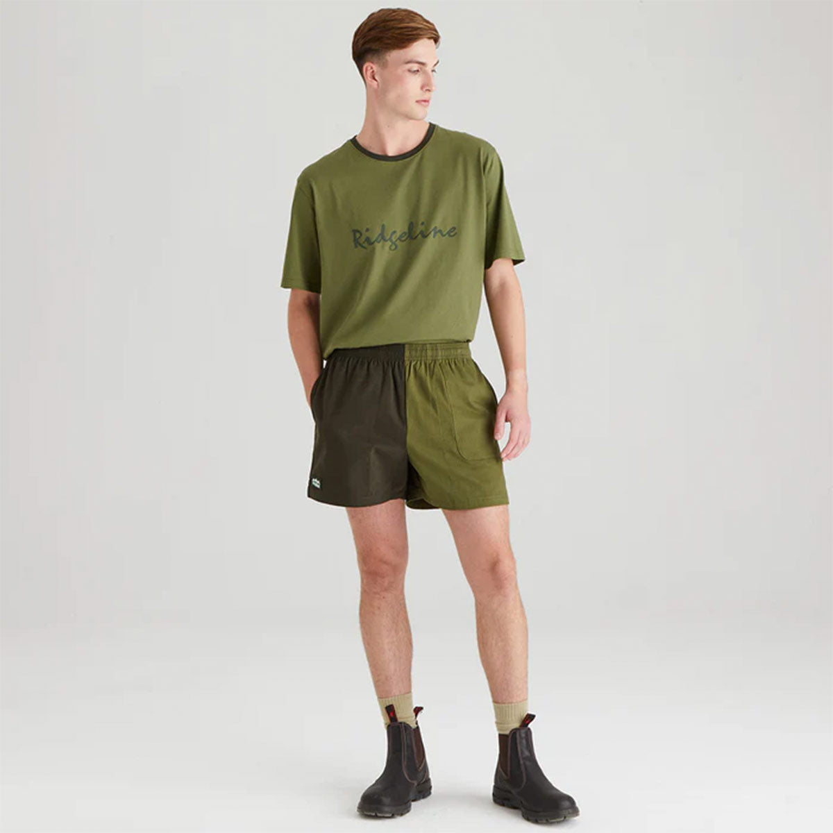 Ridgeline Men's Hose Down Shorts - Deep Forest/Fern Green