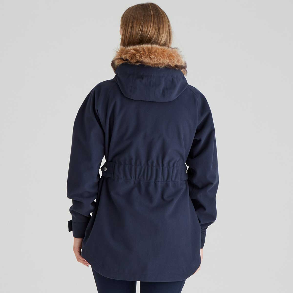 Ridgeline Monsoon Nordic Womens Jacket - Navy - Rear