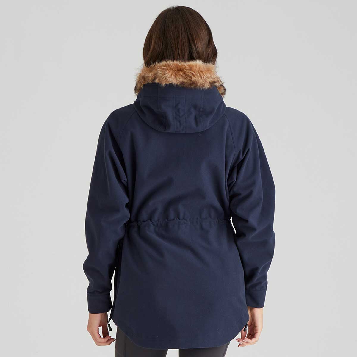 Ridgeline Monsoon Nordic Womens Smock - Navy - Rear