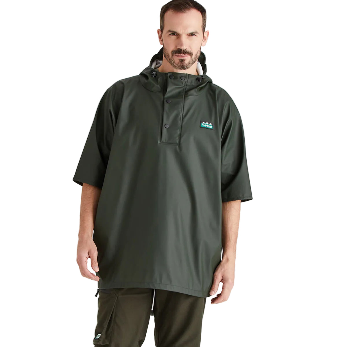 Ridgeline Signature Poncho - Deep Forest
