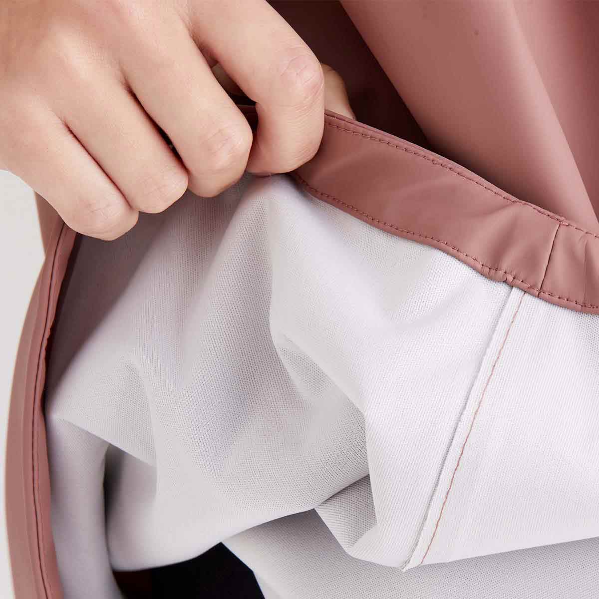 Ridgeline Signature Poncho - Dusky Pink - Lining