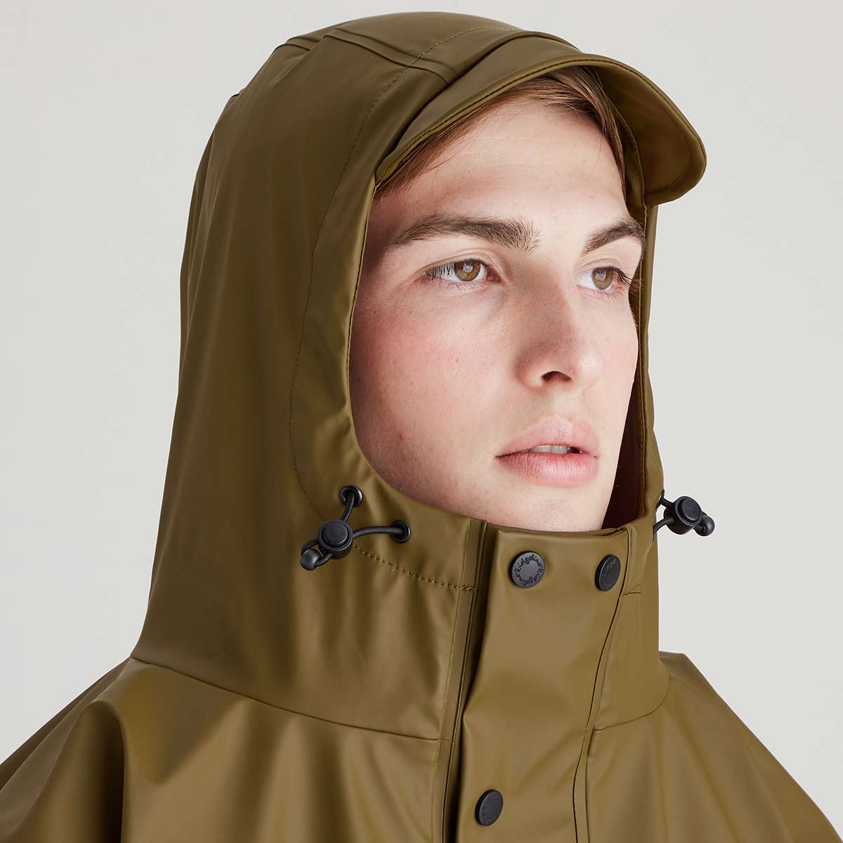 Ridgeline Signature Poncho - Teak - Hood