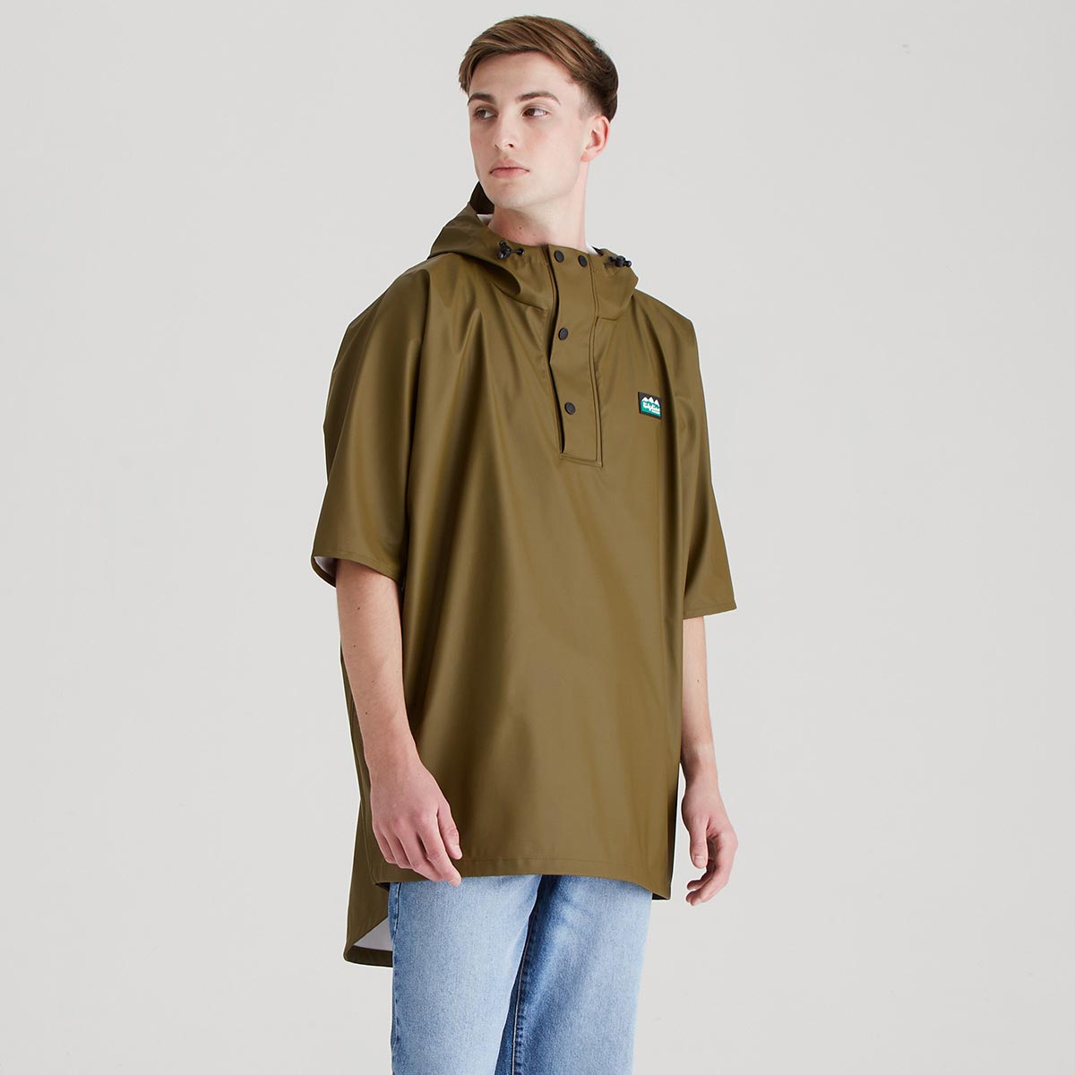 Ridgeline Signature Poncho - Teak