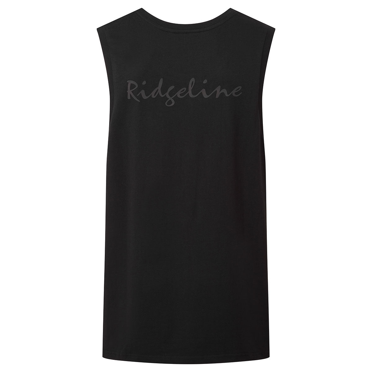 Ridgeline Signature Singlet - Black - Rear