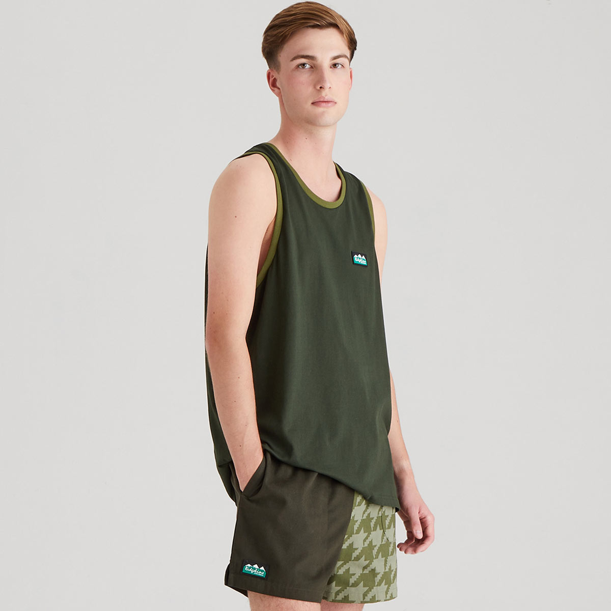 Ridgeline Signature Singlet - Deep Forest