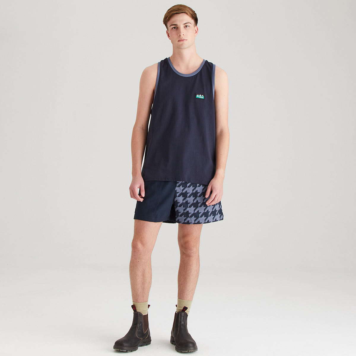 Ridgeline Signature Singlet - Navy