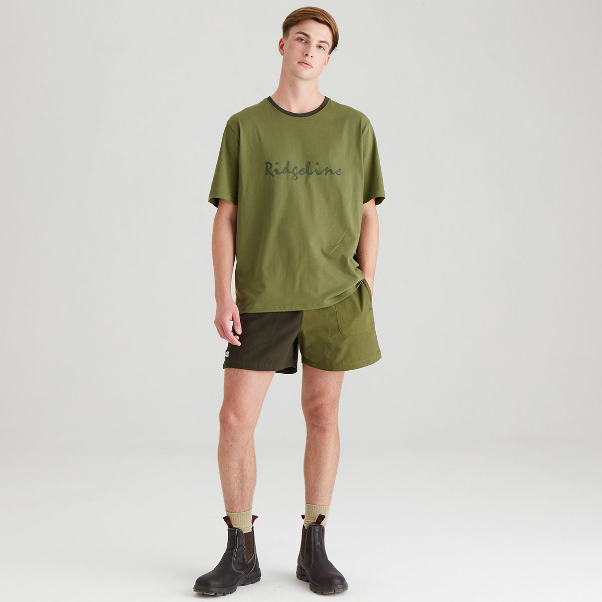 Ridgeline Signature T-Shirt - Fern Green