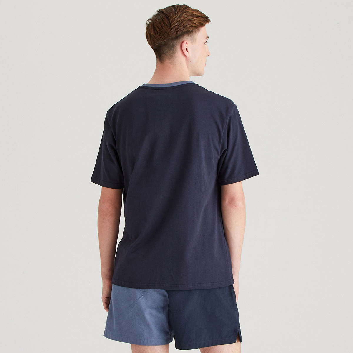 Ridgeline Signature T-Shirt - Navy - Rear