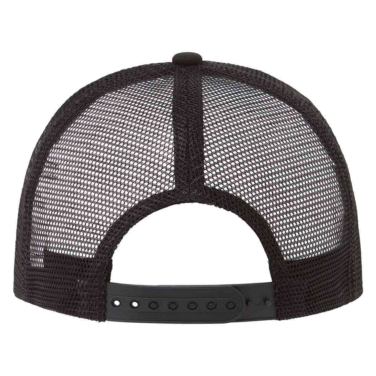 Ridgeline Signature Trucker Cap - Black - Rear