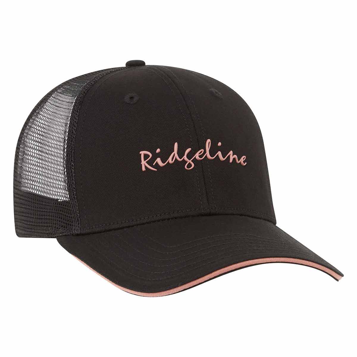 Ridgeline Signature Trucker Cap - Black