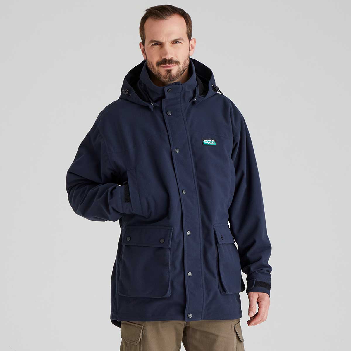 Ridgeline Torrent Mens Jacket - Navy