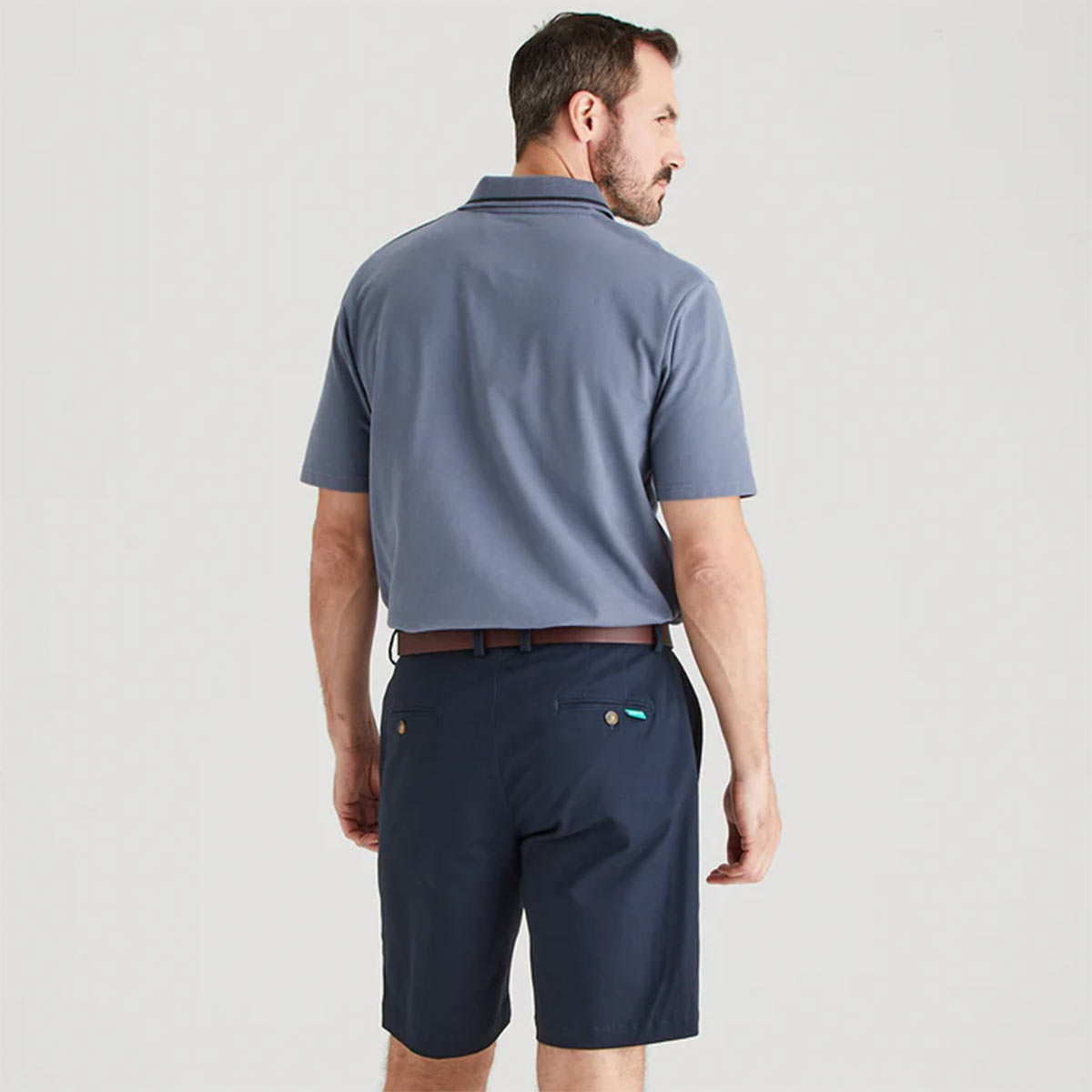 Ridgeline Waxham Shorts - Navy - Rear