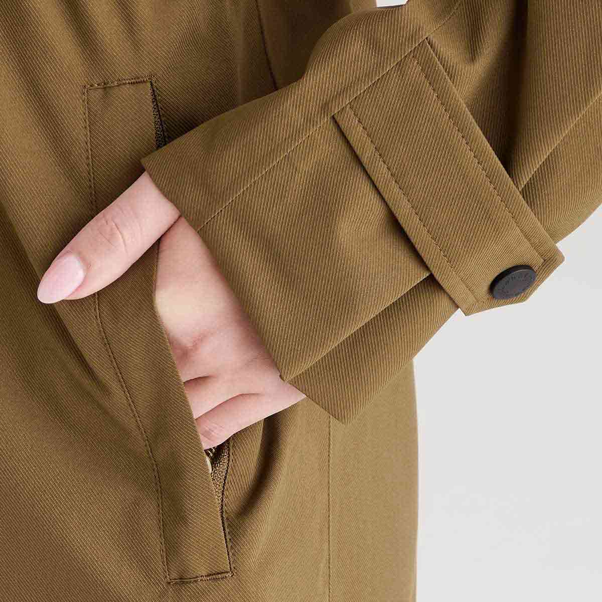 Ridgeline Women's Blakeney Parka - Teak - Pocket