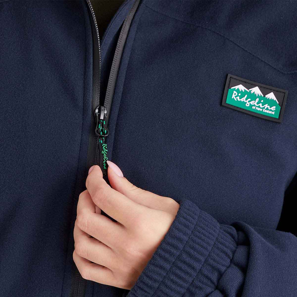 Ridgeline Women's Brumby Yard Jacket - Navy - Zip