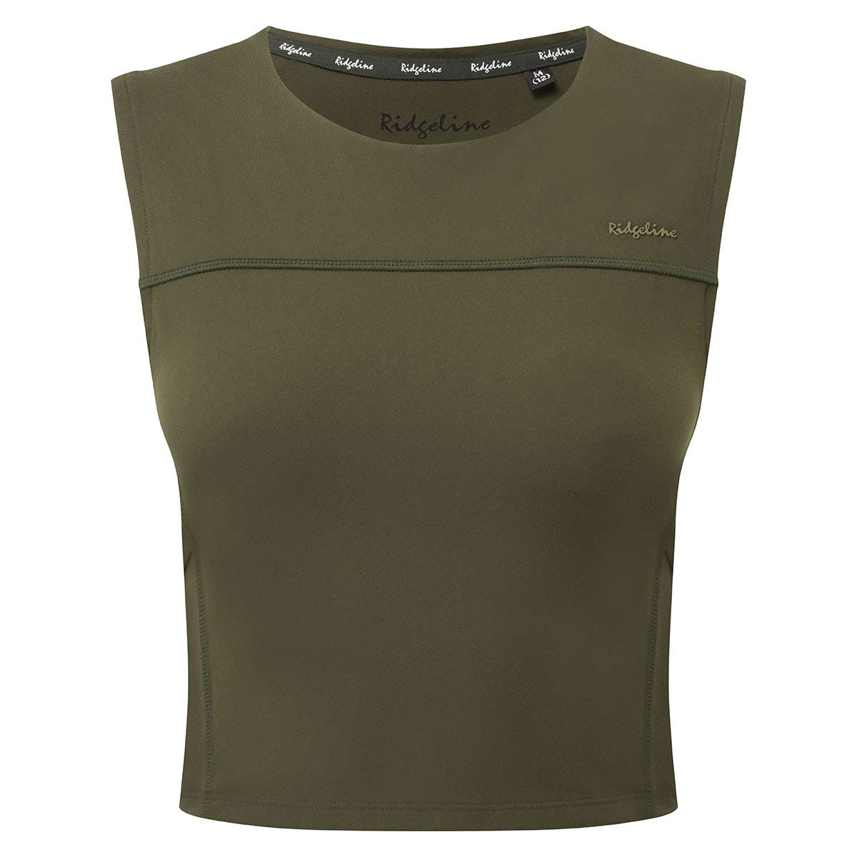 Ridgeline Women's Infinity Crop Top - Deep Forest