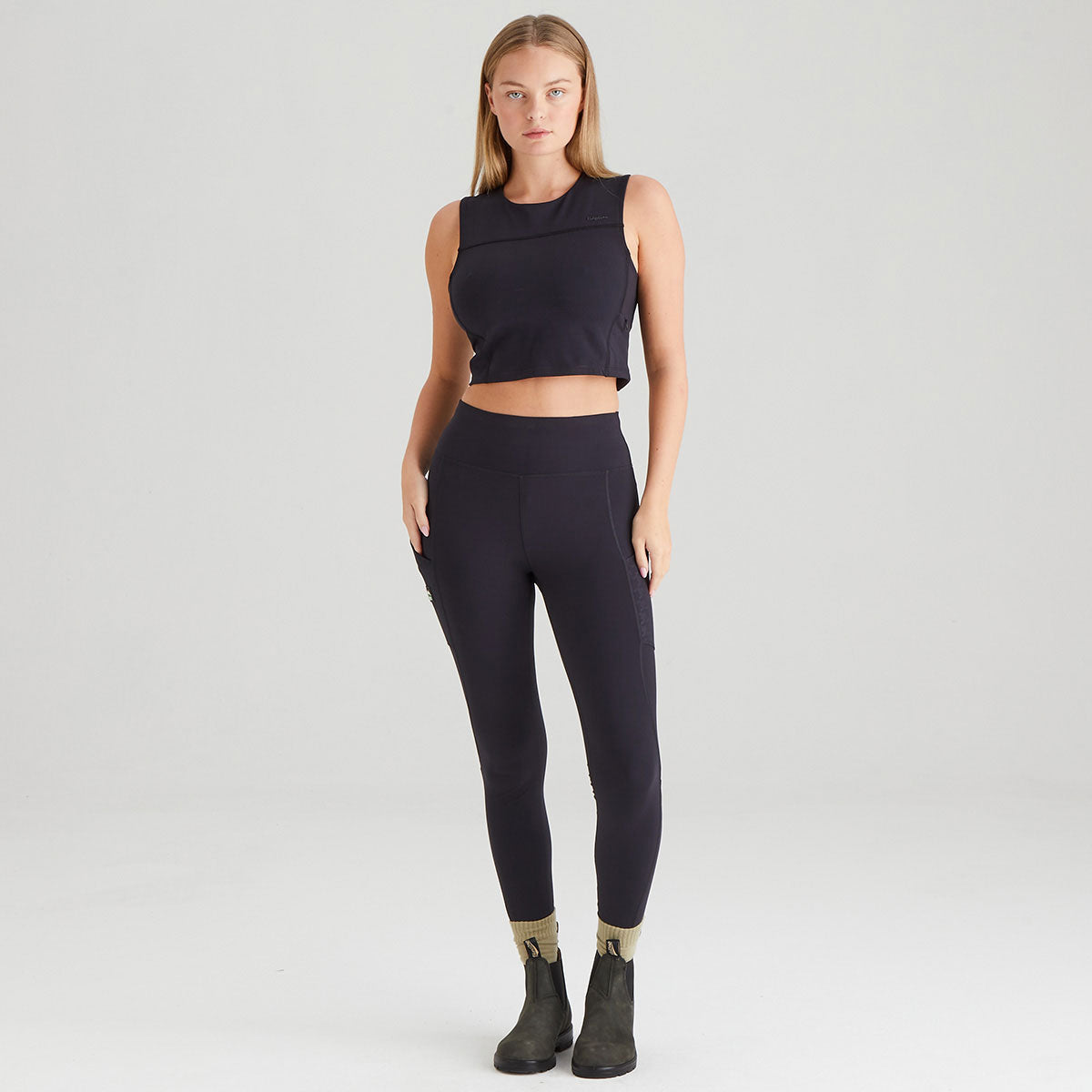 Ridgeline Women's Infinity Leggings - Black Print