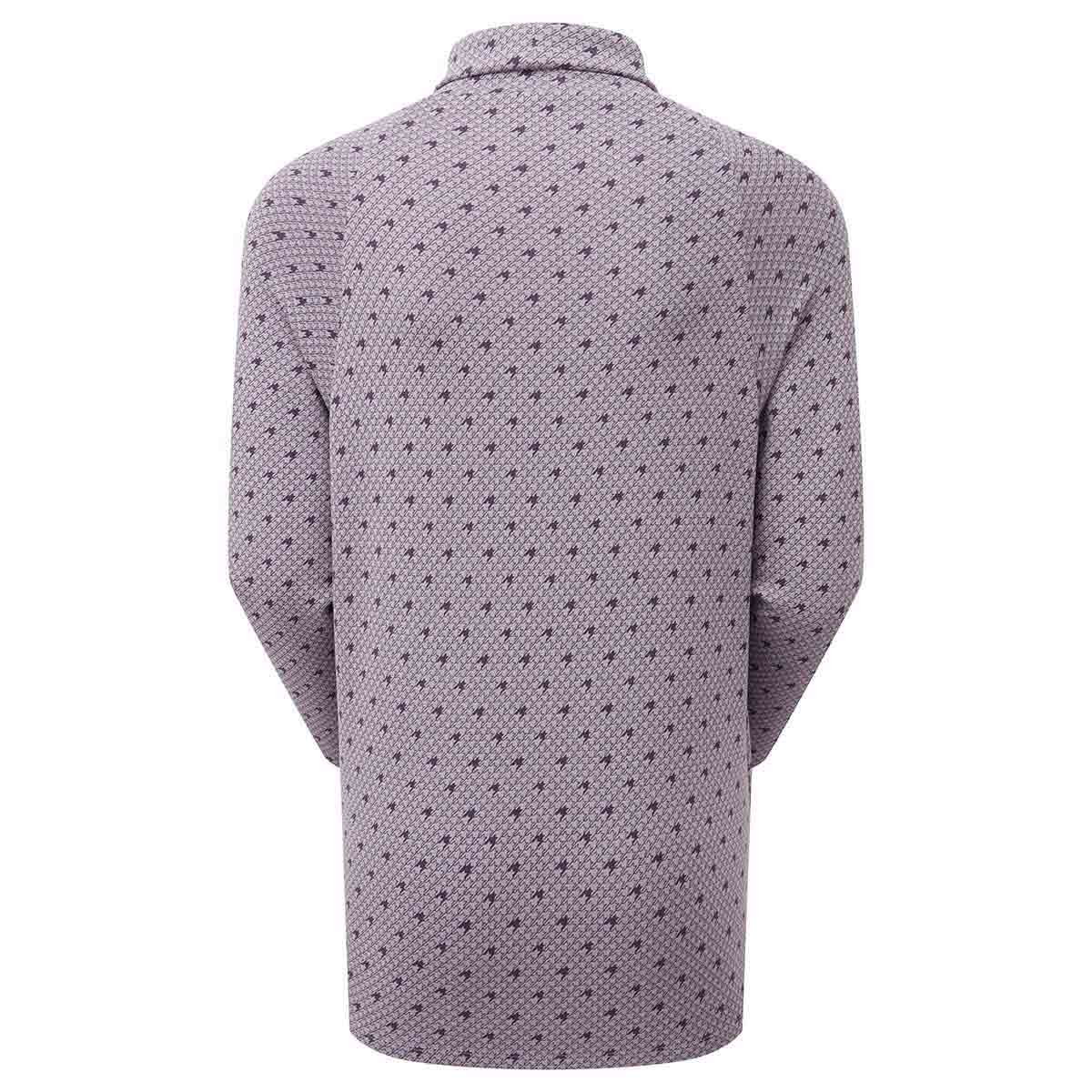 Ridgeline Women's Kelmarsh Top - Lilac Print - Rear