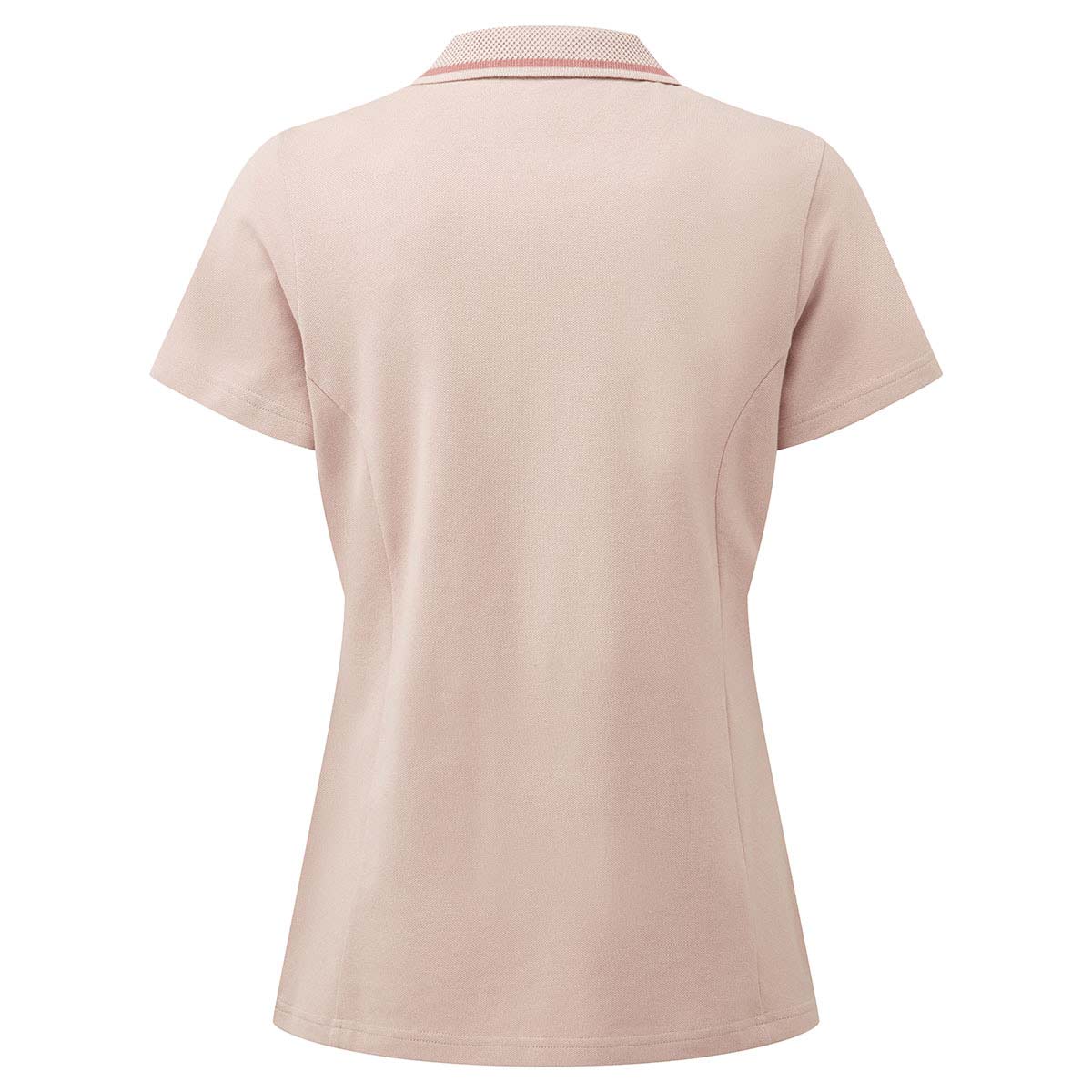 Ridgeline Women's Kilworth Polo Top - Blush - Rear