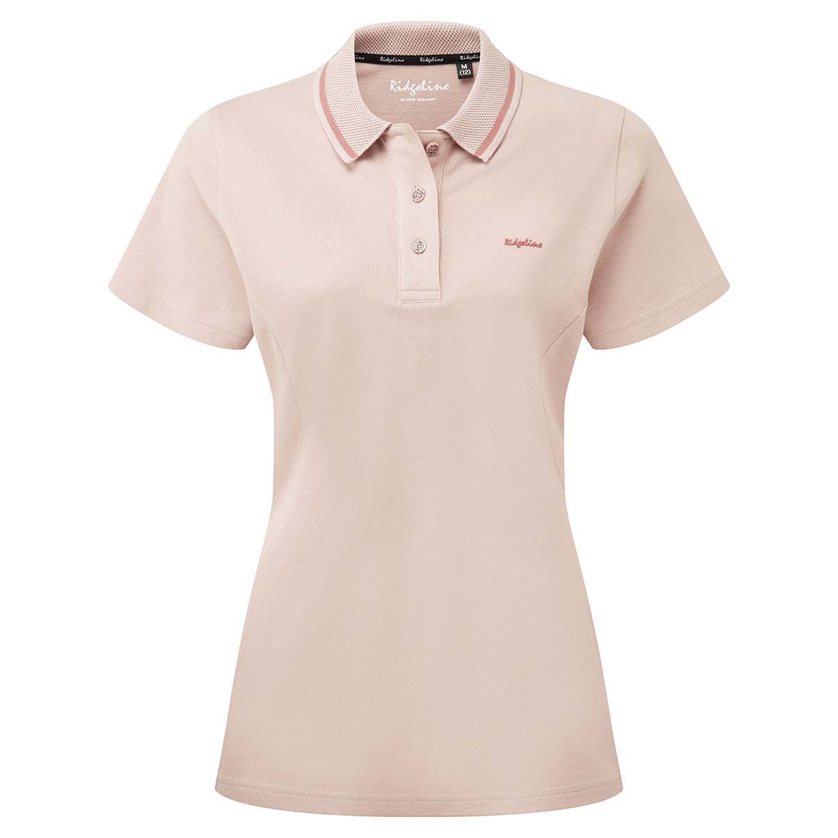 Ridgeline Women's Kilworth Polo Top - Blush