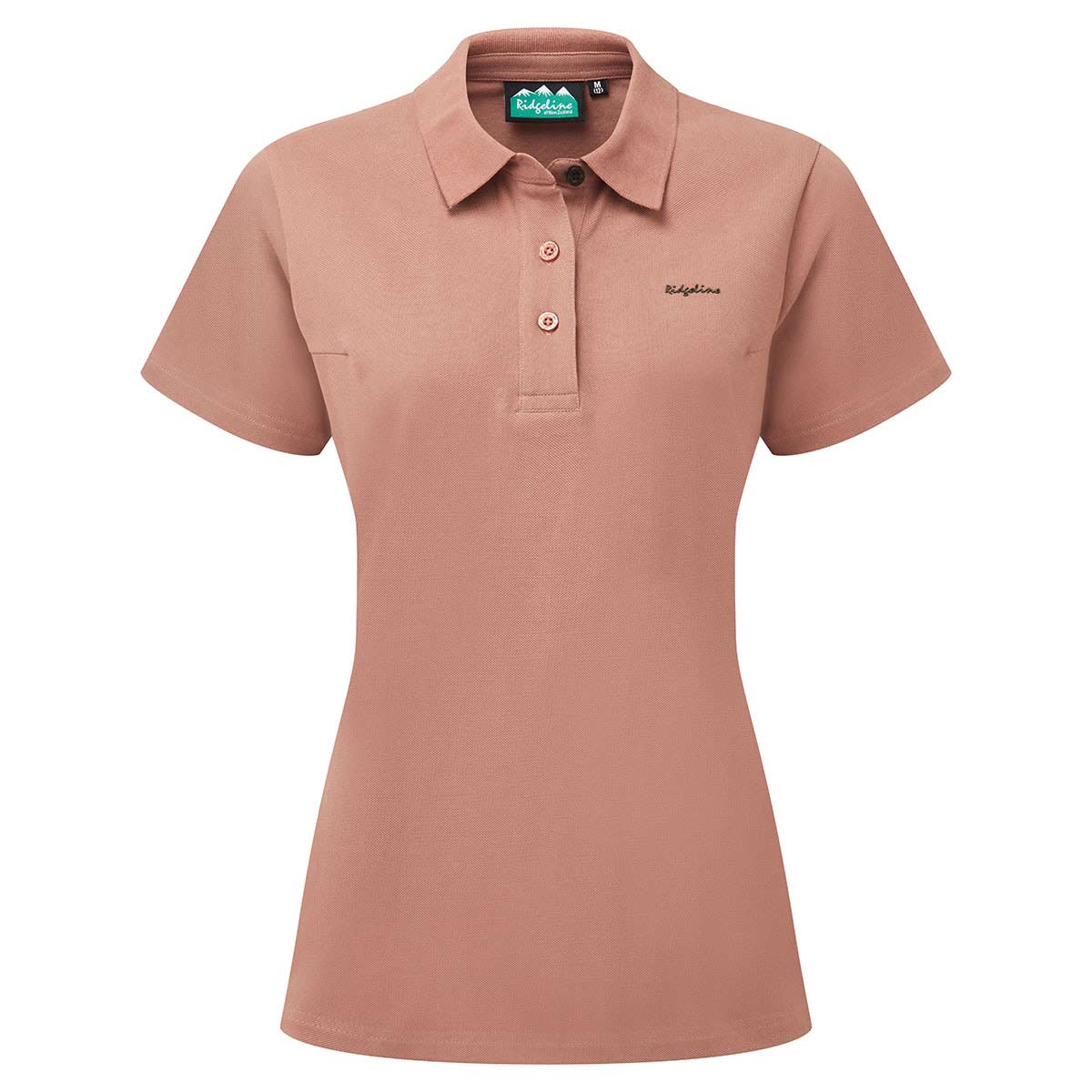 Ridgeline Women's Signature Polo Shirt - Dusky Pink